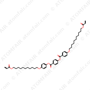 4-(4-(4-(11-(ACRYLOYLOXY)UNDECYLOXY)BENZOYLOXY) CYCLOHEXYL)PHENYL 4-(11-(ACRYLOYLOXY)UNDECYLOXY)BENZOATE (CAS: 2364488-44-6)