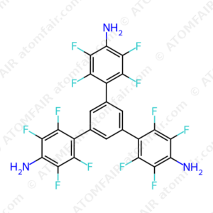 5'-(4-amino-2,3,5,6-tetrafluorophenyl)-2,2'',3,3'',5,5'',6,6''-octafluoro-[1,1':3',1''-terphenyl]-4,4''-diamine (CAS: 1872200-99-1)