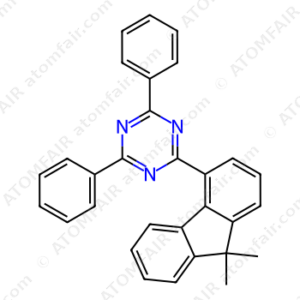 2-(9,9-dimethyl-9H-fluoren-4-yl)-4,6-diphenyl-1,3,5-triazine (CAS: N/A)