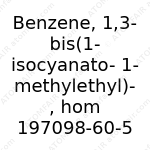 Benzene, 1,3-bis(1-isocyanato-1-methylethyl)-, homopolymer, polyethylene glycol mono-Me ether-blocked (CAS: 197098-60-5)
