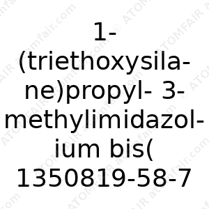 1-(triethoxysilane)propyl-3-methylimidazolium bis((trifluoromethyl)sulfonyl)imide (CAS: 1350819-58-7)