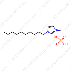 1-decyl-3-methylimidazolium dihydrogen phosphate (CAS: N/A)