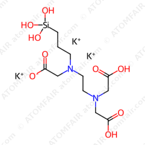 N-(TRIMETHOXYSILYLPROPYL)ETHYLENEDIAMINETRIACETATE, TRIPOTASSIUM SALT, 30% in water (CAS: 1309595-29-6)