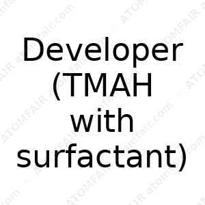 Developer (TMAH with surfactant) (CAS: N/A)
