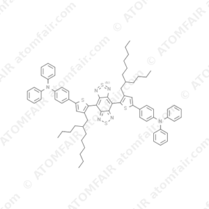 4,4 '- benzo [1,2-c: 4,5-c'] bis [1,2,5] thiadiazole-4,8-diyldi-5,2 - [3 - (2-butyl octyl) thiophene] - diyl) bis [n, N-bis [4-benzo] aniline (CAS: 2925278-58-4)