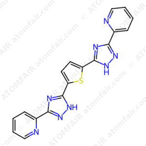 Pyridine, 2,2'-[2,5-thiophenediylbis(1H-1,2,4-triazole-5,3-diyl)]bis (CAS: 646998-76-7)
