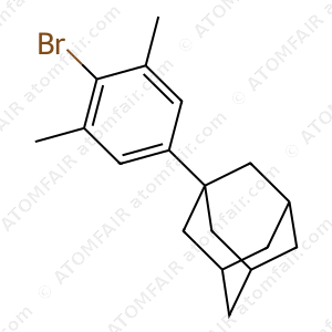 Tricyclo[3.3.1.13,7]decane, 1-(4-bromo-3,5-dimethylphenyl) (CAS: 1432666-83-5)