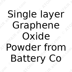 Single layer Graphene Oxide Powder from Battery Conductive Coating Paint (CAS: N/A)