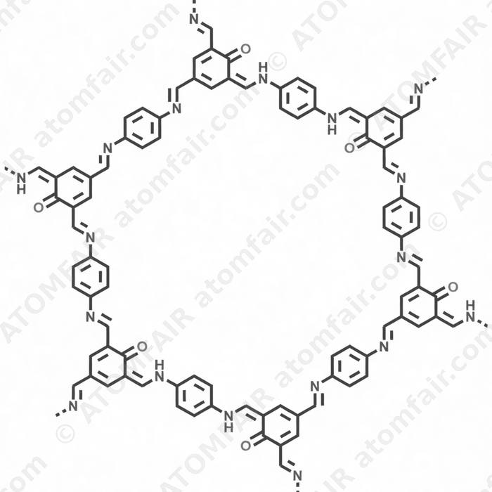 1,3,5-Benzenetricarboxaldehyde, 2-hydroxy-, polymer with 1,4-benzenediamine (CAS: 2375942-07-5)