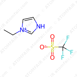 N-ethylimidazolium trifluoromethanesulfonate (CAS: N/A)
