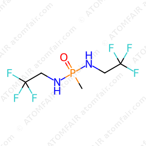 Phosphonic diamide, P-methyl-N,N'-bis(2,2,2-trifluoroethyl) (CAS: 883741-08-0)
