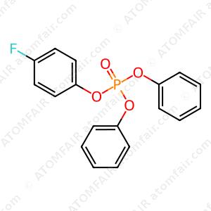 Phosphoric acid, 4-fluorophenyl diphenyl ester (CAS: 60586-10-9)