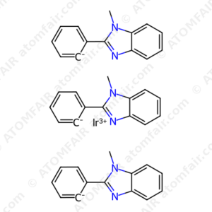 fac-Iridium(III) tris(1-phenyl-3-methylbenzimidazolin-2-ylidene-C,C2 ) (CAS: 1542678-40-9)