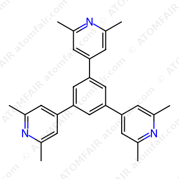 Pyridine, 4,4′,4′′-(1,3,5-benzenetriyl)tris[2,6-dimethyl (CAS: 2124272-52-0)