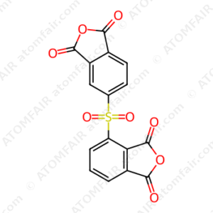 1,3-Isobenzofurandione, 4-[(1,3-dihydro-1,3-dioxo-5-isobenzofuranyl)sulfonyl] (CAS: 180888-51-1)