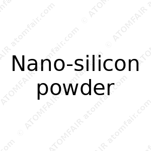 Nano-silicon powder (CAS: N/A)