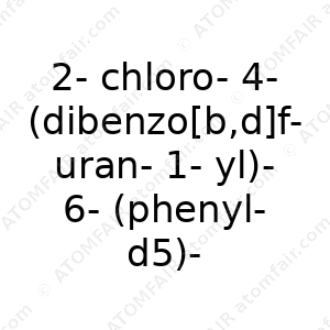 2-chloro-4-(dibenzo[b,d]furan-1-yl)-6-(phenyl-d5)-1,3,5-triazine (CAS: N/A)