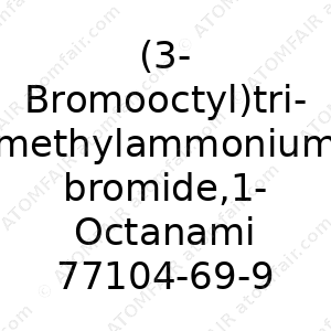 (3-Bromooctyl)trimethylammonium bromide,1-Octanaminium,8-bromo-N,N,N-trimethyl-,bromide (CAS: 77104-69-9)