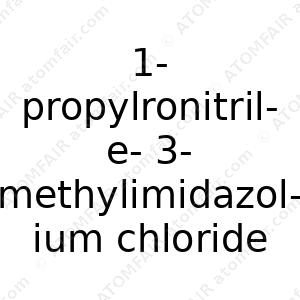 1-propylronitrile-3-methylimidazolium chloride (CAS: N/A)