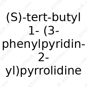(S)-tert-butyl 1-(3-phenylpyridin-2-yl)pyrrolidine-2-carboxylate (CAS: N/A)