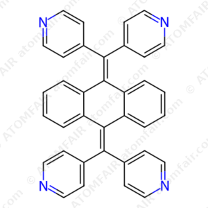9,10-Bis(di(pyridin-4-yl)methylene)-9,10-dihydroanthracene (CAS: 2719679-28-2)