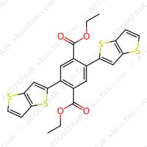 2,5-dithieno[3,2-b]thien-2-yl-1,4- benzenedicarboxylic acid-1,4-diethyl ester (CAS: 1411976-67-4)
