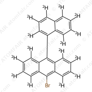 9-Bromo-10-(1-naphthalenyl-2,3,4,5,6,7,8-d7)anthracene-1,2,3,4,5,6,7,8-d8 (CAS: 2330770-73-3)