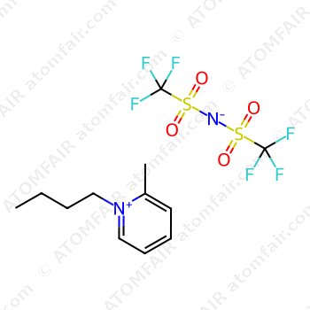 1-Butyl-2-methylpyridinium bis(trifluoromethylsulfonyl)imide, 99% (CAS: 384347-09-5)
