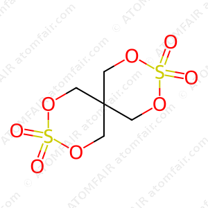 2,4,8,10-Tetraoxa-3,9-dithiaspiro[5.5]undecane 3,3,9,9-tetraoxide (CAS: 201419-80-9)
