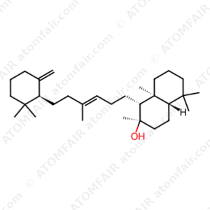 2-Naphthalenol,1-[(3E)-6-[(1S)-2,2-dimethyl-6-methylenecyclohexyl]-4-methyl-3-hexenyl]decahydro-2,5,5,8a-tetramethyl-,(1R,2R,4aS,8aS) (CAS: 473-03-0)