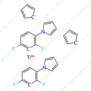 BIS(2,6-DIFLUORO-3-(1-HYDROPYRROL-1-YL)PHENYL)TITANOCENE (CAS: 125051-32-3)