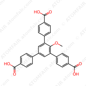 5'-(4-Carboxyphenyl)-2'-methoxy[1,1':3',1''-terphenyl]-4,4''-dicarboxylic acid (CAS: 1354550-11-0)