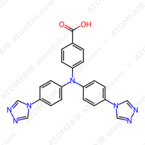 4-(bis(4-(4H-1,2,4-triazol-4-yl)phenyl)amino)benzoic acid (CAS: N/A)