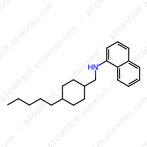 N-((trans-4-pentylcyclohexyl)methyl)naphthalen-1-amine (CAS: N/A)