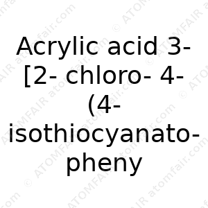 Acrylic acid 3-[2-chloro-4-(4-isothiocyanato-phenylethynyl)-phenoxy]-propyl ester/Liquid crystal monomer (CAS: N/A)
