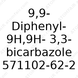 9,9-Diphenyl-9H,9H-3,3-bicarbazole (CAS: 571102-62-2)