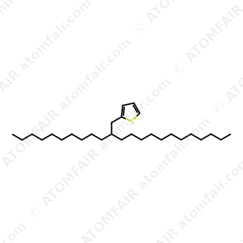 2-(2-decyltetradecyl)thiophene (CAS: 1356036-66-2)