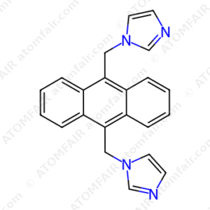 1,1'-[9,10-anthracenediylbis(methylene)]bis-1h-imidazole (CAS: 910482-91-6)