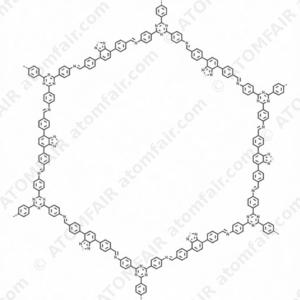 Benzaldehyde, 4,4′-(2,1,3-benzothiadiazole-4,7-diyl)bis-, polymer with 4,4′,4′′-(1,3,5-triazine-2,4,6-triyl)tris[benzenamine] (CAS: 2843634-50-2)