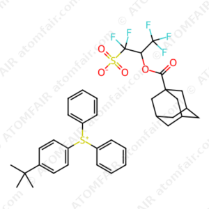 4-(1,1-Dimethylethyl)phenyl]diphenylsulfonium salt with 1-(difluorosulfomethyl)-2,2,2-trifluoroethyl tricyclo[3.3.1.13,7]decane-1-carboxylate (1:1) (CAS: 959752-27-3)