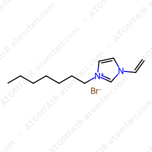 1H-Imidazolium, 3-ethenyl-1-heptyl-, bromide (1:1) (CAS: 1426049-73-1)