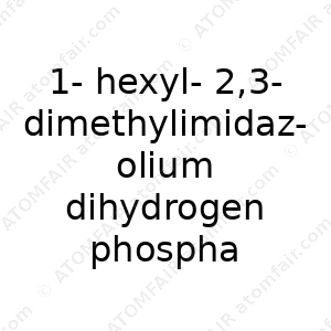 1-hexyl-2,3-dimethylimidazolium dihydrogen phosphate (CAS: N/A)