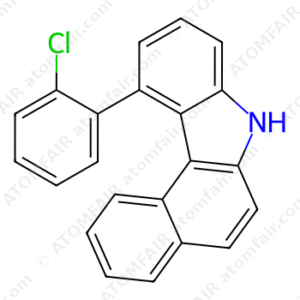 11-(2-chlorophenyl)-7H-benzo[c]carbazole (CAS: N/A)