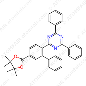 2,4-diphenyl-6-(5-(4,4,5,5-tetramethyl-1,3,2-dioxaborolan-2-yl)-[1,1'-biphenyl]-2-yl)-1,3,5-triazine (CAS: N/A)
