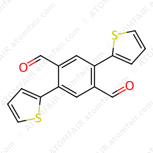 2,5-DI(Thiophen-2-YL)terephthalaldehyde (CAS: 946123-19-9)