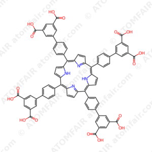 tetrakis(3,5-dicarboxybiphenyl)porphine (CAS: 609365-71-1)