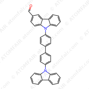 9-(4'-(9H-Carbazol-9-yl)biphenyl-4-yl)-9H-carbazole-3-carbaldehyde (CAS: 728045-10-1)