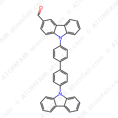 9-(4'-(9H-Carbazol-9-yl)biphenyl-4-yl)-9H-carbazole-3-carbaldehyde (CAS: 728045-10-1)