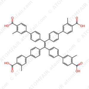 [1,1'-Biphenyl]-4-carboxylic acid, 4',4''',4''''',4'''''''-(1,2-ethenediylidene)tetrakis[3-methyl (CAS: 1643112-49-5)