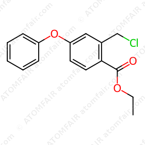 ethyl 2-(chloromethyl)-4-phenoxybenzoate (CAS: N/A)